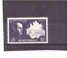 199  **  Y&T  Victor Schoelcher *MARTINIQUE*  02/08 - Unused Stamps