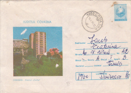 31276- COVASNA DEER HOTEL, TOURISM, COVER STATIONERY, 1986, ROMANIA - Hostelería - Horesca