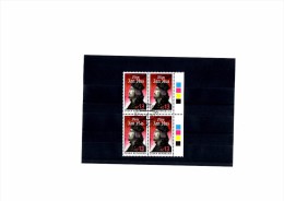 2015 Jan HUS Bloc De 4 Timbres Oblitérés - Used Stamps