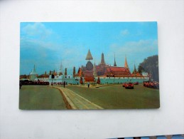 Carte Postale Ancienne : THAILAND : BANGKOK : The Emerald Buddha Temple - Thaïlande