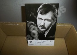 VERITABLE AUTOGRAPHE DE BERNHARD WICKI CARTE PHOTO UFA FILM 9 X 14 Cm - Autographs