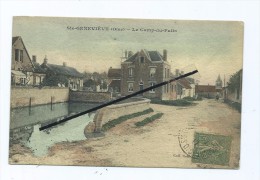 CPA -   Ste Sainte Geneviève  - Le Camp Du Puits - Sainte-Geneviève