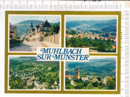 MUHLBACH     Sur    MUNSTER   -     Vallée  De  Munster  -  4  Vues - Murbach