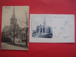 Lot De 4 Cartes De LE ROEULX ( Eglise ) - Le Roeulx