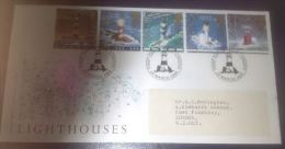 GB 1998 LIGHTHOUSES FDC SG 2034-38 MI 1742-46 SC 1804-08 IV 2031-2035 - Covers & Documents