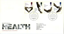 GB 1998 HEALTH FDC SG 2046-49 MI 1754-57 SC 1814-17 IV 2043-2046 - Covers & Documents