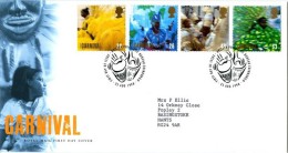 GB 1998 CARNIVAL FDC SG 2055-58 MI 1763-66 SC 1825-28 IV 2052-2055 - Covers & Documents