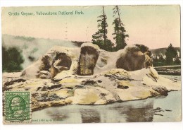 S3597 - Grotto Geyser, Yellowstone National Park - Yellowstone