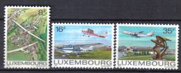 FRZ472 - LUSSEMBURGO 1981 , Serie N. 987/989 ***  Aerei - Unused Stamps