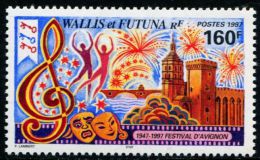 FN1341 Wallis Futuna 1997 Arts Festival 1v MNH - Nuovi