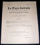 LE PAYS LORRAIN. 1938. 07. Senon. Untersteller. Parc St Marie. - Lorraine - Vosges