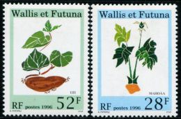 FN1390 Wallis Futuna 1996 Native Plants 2v MNH - Ongebruikt