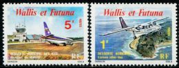 FN1416 Wallis Futuna 1979 Aircraft 2v MNH - Ongebruikt