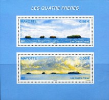 FN1420 Mayotte 2009 Island Scenery S/S 2v MNH - Nuovi