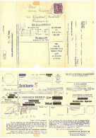 Gelaufene Zahlkarte (14 A ) GÖPPINGEN 1 V. 23.12.47 - 18 Nach (14 B) LINDAU/Bodensee - Goeppingen