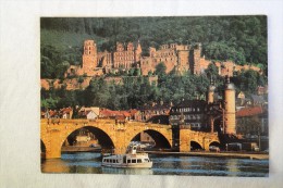 Germany Heidelberg  The Castle And The Old Bridge Chateau   A 63 - Heidelberg