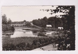 CPM PHOTO  DPT 59 SOLRE LE CHATEAU,L ETANG DE BORZIES En 1958!! - Solre Le Chateau