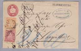 Heimat BE BLANKENBURG 1877-01-31 Nachnahme Tübli Brief Nach Langenthal 10+20+20Rp - Brieven En Documenten