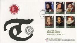 GROSSBRITANNIEN GB 2009 TUDORS HAMOTON COURT PALACE TALLENTS HOUSE FDC SG 2924-29 MI 2750-55 SC 2653-58 YV 3138-43 - Briefe U. Dokumente