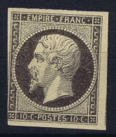 France: Essais Yv 13 NoirMNH/** Sans Charnière  Postfrisch - 1853-1860 Napoleon III