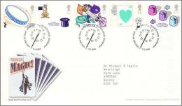 GROSSBRITANNIEN GRANDE BRETAGNE GB 2005 MAGIC FDC SG 2525-29 MI 2286-90 SC 2273-77 YV 2628-32 - Covers & Documents