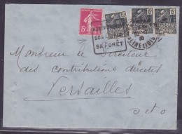 France Timbres  Sur Lettre - Briefe U. Dokumente