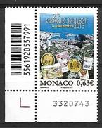 Monaco 2013 - Yv N° 2891 ** - Grande Bourse - Neufs