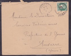 France Timbres Sur Lettre - Lettres & Documents