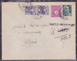 France Timbres Sur Lettre - Lettres & Documents