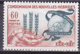 Colonies Francaises Nouvelles Hébrides N° 197 Campagne Mondiale Contre La Faim 1963 Neuf** - Ongebruikt