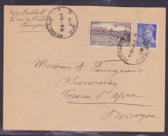 France Timbres Sur Lettre - Lettres & Documents