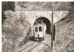 Suisse - Tessin Tramway Au Tunnel De Viganello - Autres & Non Classés