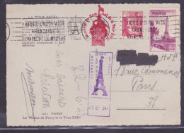 France Timbres Sur Lettre - Lettres & Documents