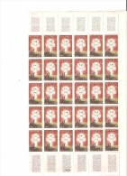 FRANCE FRAGMENT DE  FEUILLE DE 30  DU N° 1264 NEUF ** MNH DE1960 - Full Sheets