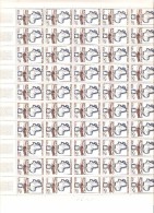 FRANCE   FEUILLE DE 50  DU N° 1432  NEUF ** MNH DE1964 - Full Sheets