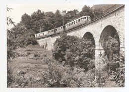 Suisse - Tessin -vers  Lugano Train Au Viaduc De Capellella Agnuzzo - Lugano