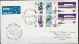 Ross Dependency 1981 Scott Base Cover To Inglewood CA USA  Ca 12 Oc 1981 (25883) - Storia Postale