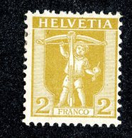 7113 - Swiss 1907  Michel# 95*  ( Cat. .40€ ) - Neufs