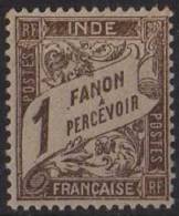 Inde Française - N° YT Taxe 15 Neuf. - Neufs
