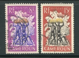 CAMEROUN- Y&T N°297 Et 298- Oblitérés - Usados