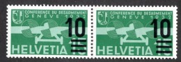 7649 - Swiss 1935  Michel # 286a**   ( Cat. 2.40€ ) - Ongebruikt