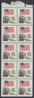 !a! USA Sc# 1896b MNH BOOKLET-PANE(10) - Flag Over Supreme Court - 3. 1981-...
