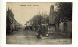 Cpa N° 1 CHARNY Grande Rue - Charny