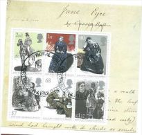 GROSSBRITANNIEN GRANDE BRETAGNEGB 2005 JANE EYRE M/S CANCEL SG MS2514 MI B22-2280-85 SC SH-2267-72A YV F28-2622-27 - Blocks & Miniature Sheets