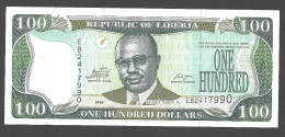 LIBERIA : 100  Dollars - 2009 - UNC - Liberia