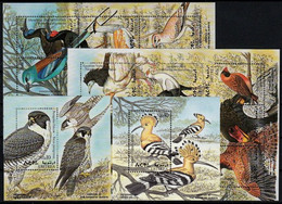 (041-44) Eritrea  Birds Sheet / Bloc / Bf Oiseaux / Vögel / Vogels ** / Mnh  Michel 168-185 + BL 7-8 - Erythrée