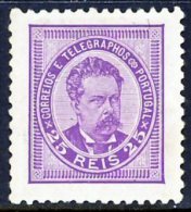 !										■■■■■ds■■ Portugal 1884 AF#63* King Luís 25 Réis 11,5 VARIETY VIOLET (x1774) - Unused Stamps