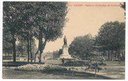 CPA - REIMS (Marne) - Square Et Statue De Colbert - Reims