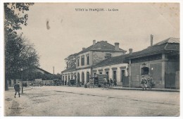 Delcampe - CPA - VITRY-LE-FRANCOIS (Marne) - La Gare - Vitry-le-François