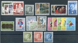 LUXEMBOURG - Année 1975 ** - Annate Complete